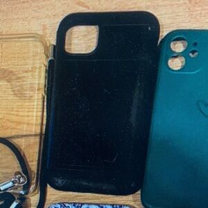 Black and Green Phone Cases